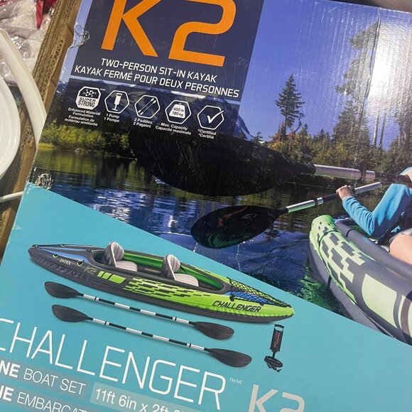 Intex Challenger K2 Kayak โ 2 Person - Picture 4 of 9
